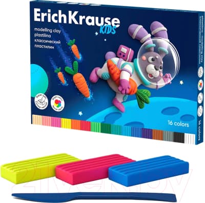 Пластилин Erich Krause Kids Space Animals / 61333 2
