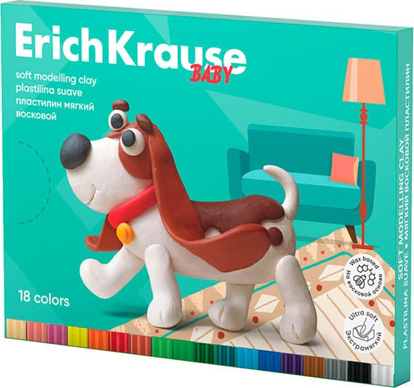Пластилин Erich Krause Baby / 61329