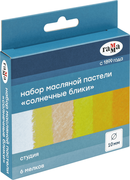 Набор масляной пастели ГАММА Студия. Солнечные блики / 212202306 2