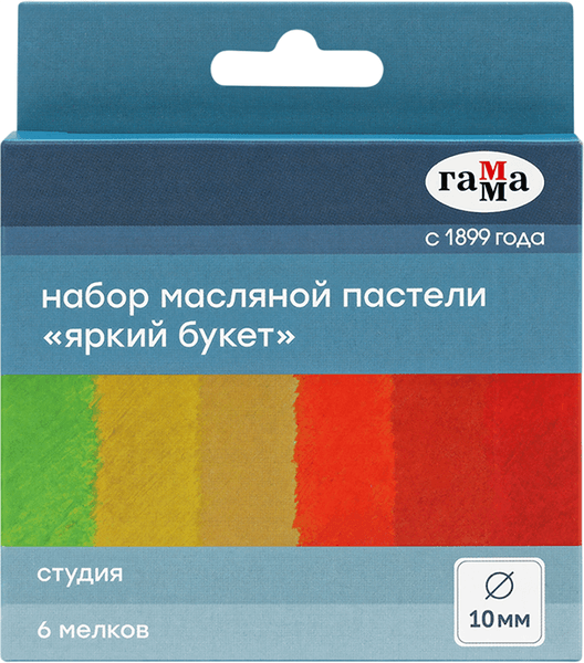 Набор масляной пастели ГАММА Студия. Яркий букет / 252202306
