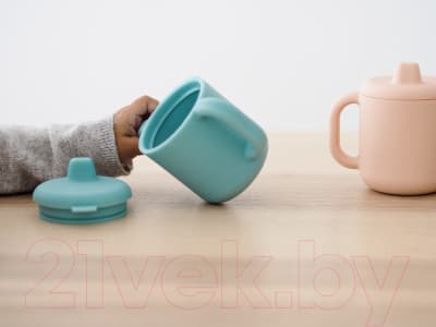 Поильник Beaba Tasse D'Apprentiss Silic Blue 913524 5