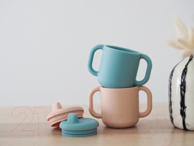Поильник Beaba Silicone Learning Cup Pink 913525 7