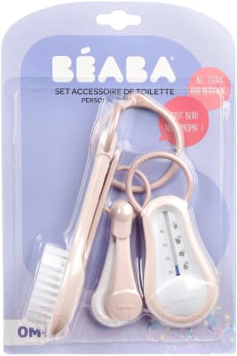 Набор для ухода за новорожденным Beaba Set Accessoire Toil Old Pink 920370 2