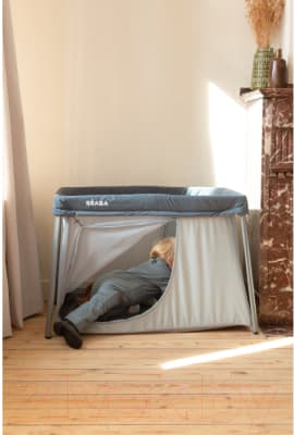Кровать-манеж Beaba Lit Parapluie 3 в 1 Mineral Gris 946001 8