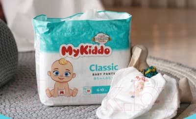 Подгузники-трусики детские MyKiddo Classic L 9-14кг 2