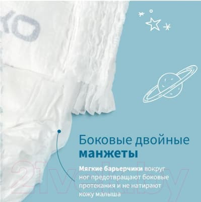 Подгузники-трусики детские Mikko Bear Super Premium XL 12-20кг 7