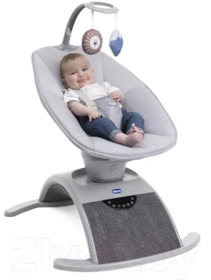Детский шезлонг Chicco Comfy Wave Silverspring 6