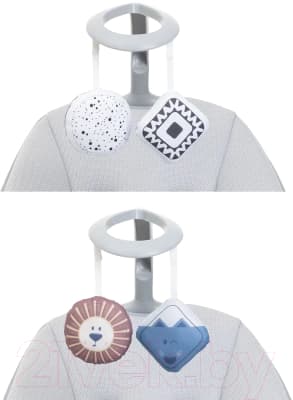 Детский шезлонг Chicco Comfy Wave Silverspring 4