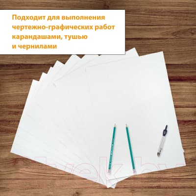 Папка для черчения Brauberg А3 / 129254 7