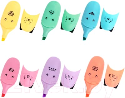 Набор маркеров Brauberg Kids Cute Cats. Pastel / 152436 3