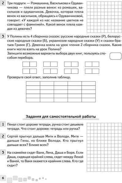 Рабочая тетрадь Аверсэв Математика. 3 класс. Решение текстовых задач, мягкая обложка 6