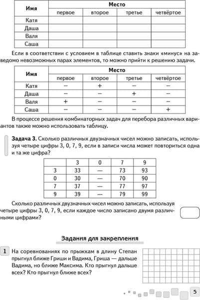 Рабочая тетрадь Аверсэв Математика. 3 класс. Решение текстовых задач, мягкая обложка 5
