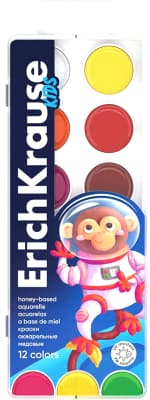 Акварельные краски Erich Krause Kids Space Animals / 61360