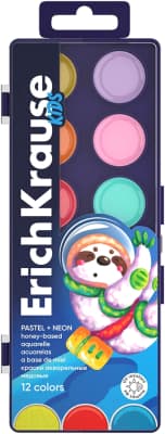 Акварельные краски Erich Krause Kids Space Animals / 61364