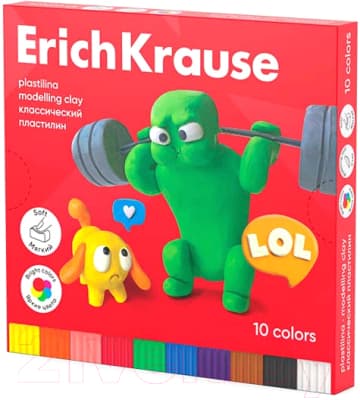 Пластилин Erich Krause Jolly Friends / 61346