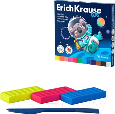 Пластилин Erich Krause Kids Space Animals / 61331 2
