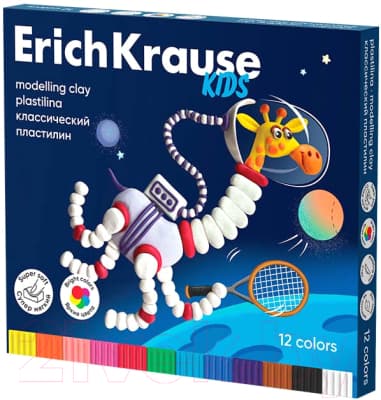 Пластилин Erich Krause Kids Space Animals / 61332