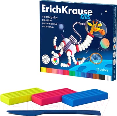 Пластилин Erich Krause Kids Space Animals / 61332 2
