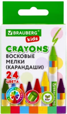 Восковые мелки Brauberg Kids / 271697
