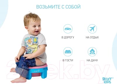 Вставка для детского горшка ROXY-KIDS ML-235RU-PI 7
