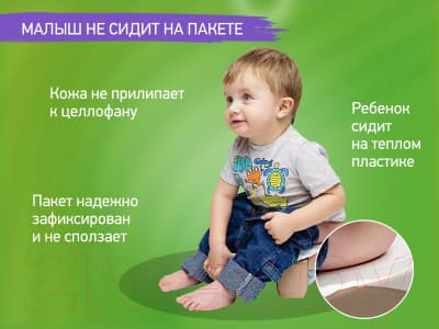 Дорожный горшок ROXY-KIDS HandyPotty / HP-255BP 9