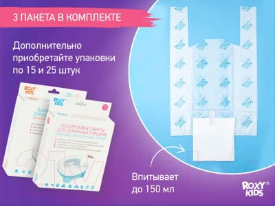 Дорожный горшок ROXY-KIDS HandyPotty / HP-255OB 5