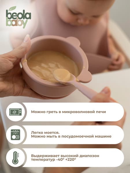 Набор посуды для кормления Beola baby HBB-05 4