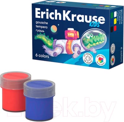 Гуашь Erich Krause Kids Space Animals / 61408 2