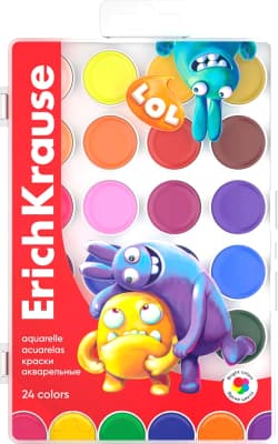 Акварельные краски Erich Krause Jolly Friends / 61368
