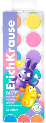Акварельные краски Erich Krause Jolly Friends Pastel / 61370