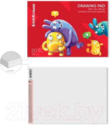 Альбом для рисования Erich Krause Jolly Friends / 61466 2