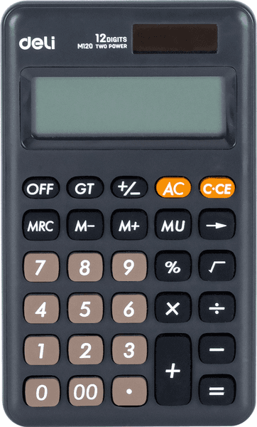 Калькулятор Deli M120