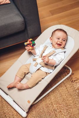 Детский шезлонг Beaba Eazy Relax Greige 915056 7