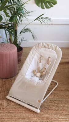 Детский шезлонг Beaba Eazy Relax Greige 915056 5