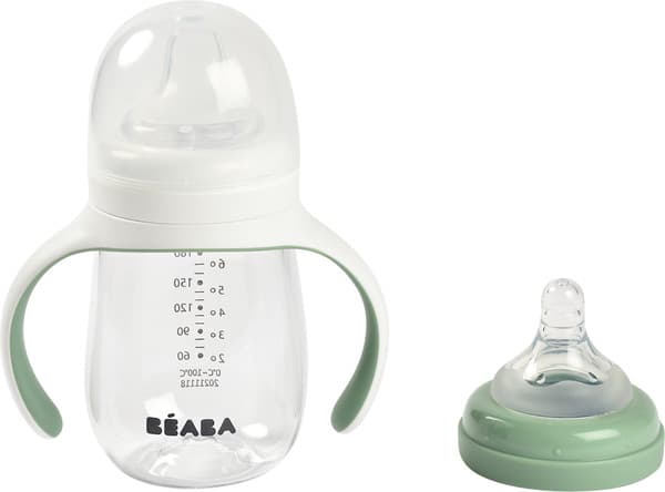 Поильник Beaba Biberon D'app 2en1 210 Vert 913531 3
