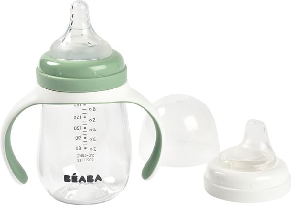 Поильник Beaba Biberon D'app 2en1 210 Vert 913531 4