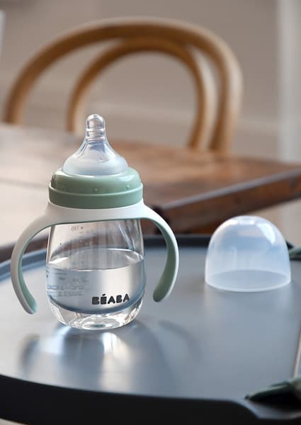 Поильник Beaba Biberon D'app 2en1 210 Vert 913531 7