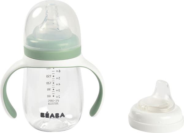 Поильник Beaba Biberon D'app 2en1 210 Vert 913531