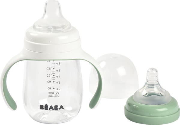 Поильник Beaba Biberon D'app 2en1 210 Vert 913531