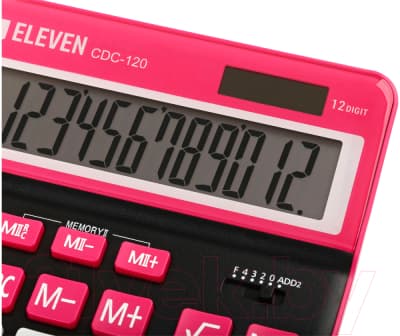 Калькулятор Eleven CDC-120-BK/RD 4