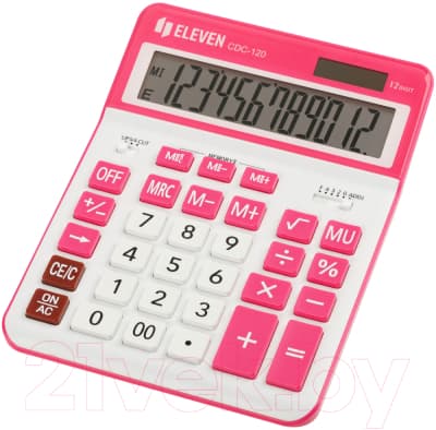 Калькулятор Eleven CDC-120-WH/RD