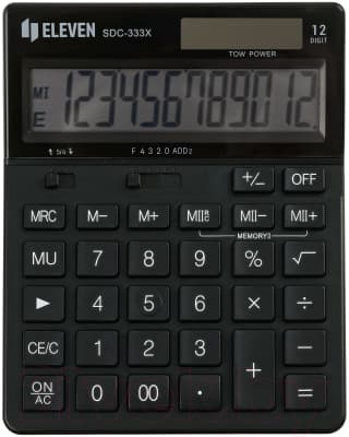 Калькулятор Eleven SDC-333X-BK 2