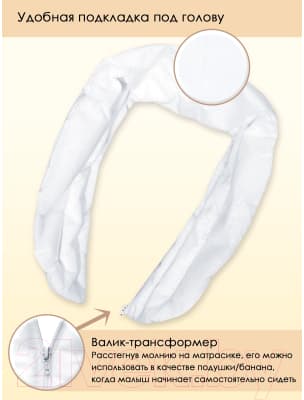 Матрасик для купания Свет Мария 2194-01 4
