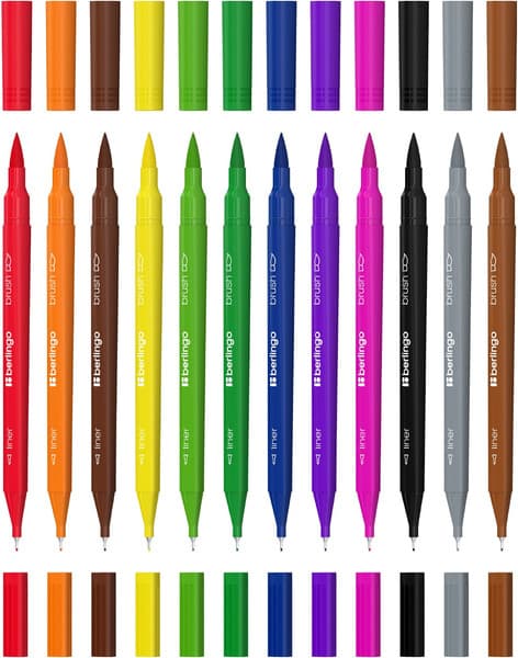 Фломастеры Berlingo Brush&Fineliner / BP_00112 2