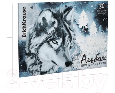 Альбом для рисования Erich Krause Timber Wolf / 61474 3