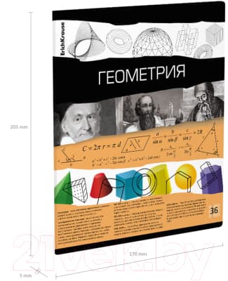 Тетрадь предметная Erich Krause Timeline Геометрия / 60649 3