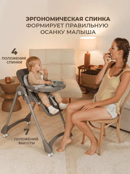 Стульчик для кормления Martin Noir Dory 4