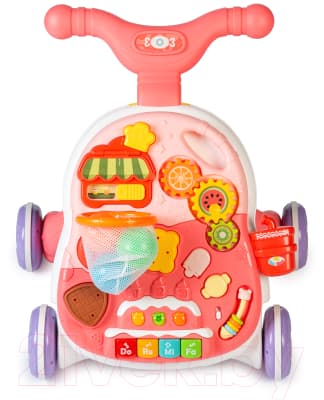 Ходунки-каталка Babyhit Multi Play Pink / WT120 2