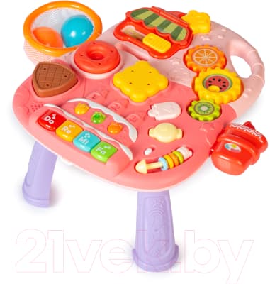 Ходунки-каталка Babyhit Multi Play Pink / WT120 4