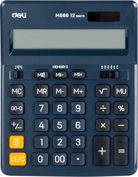 Калькулятор Deli EM888F